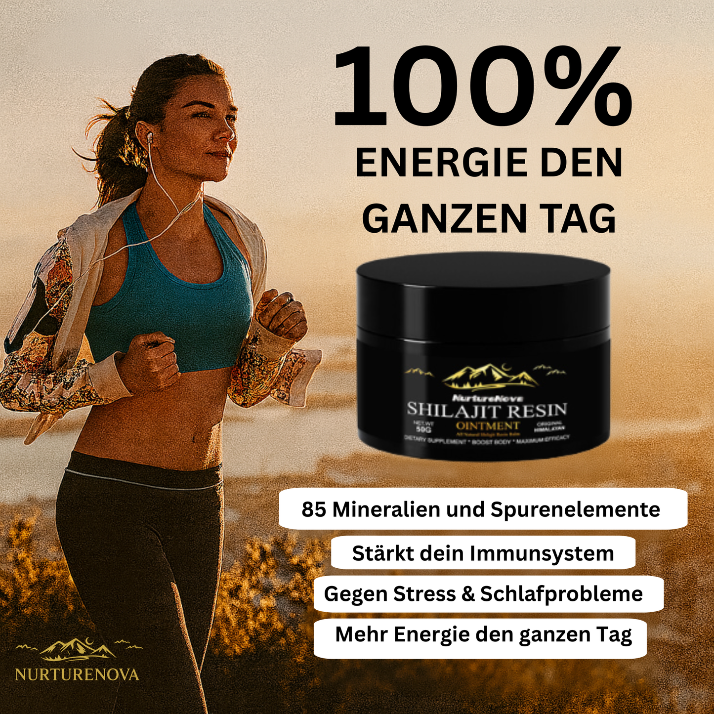 100% Shilajit-Harz