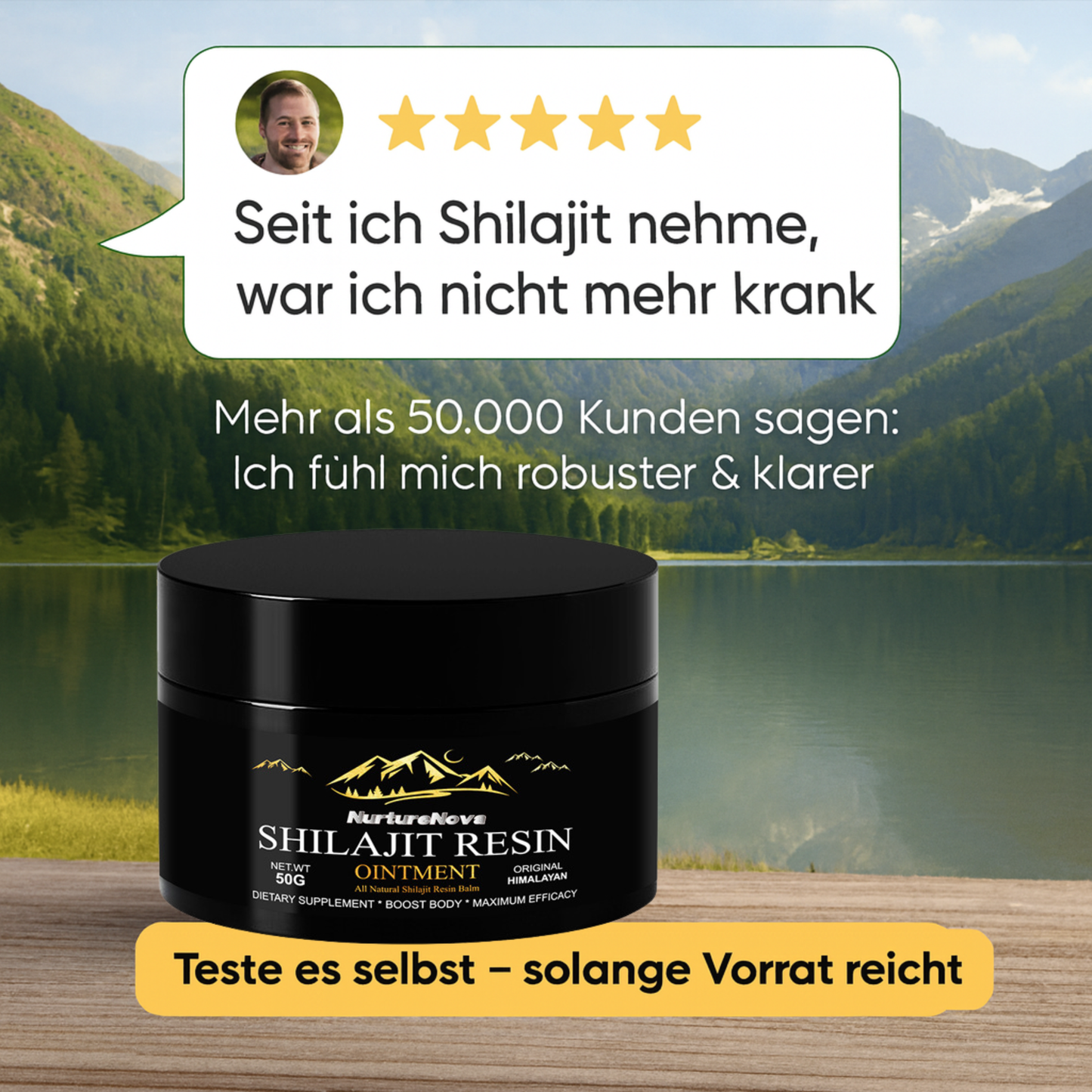 100% Shilajit-Harz