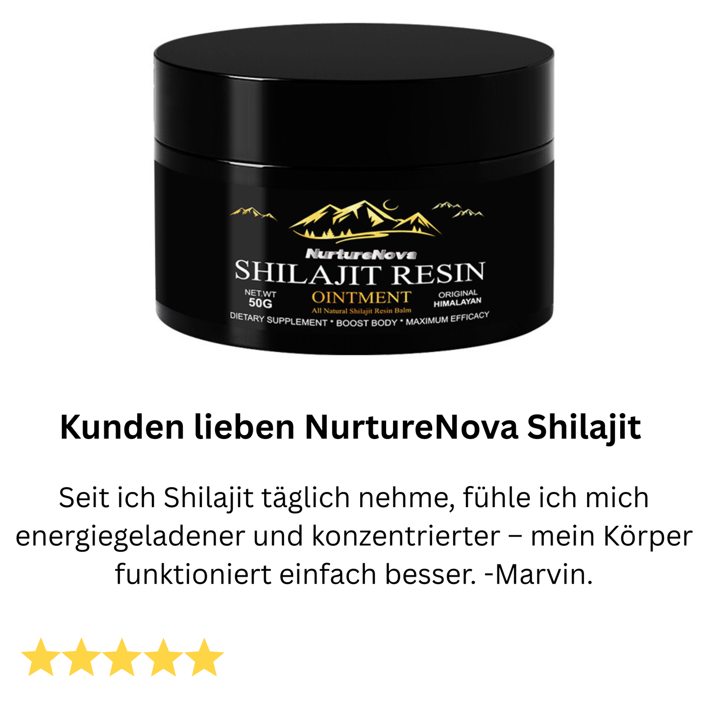 100% Shilajit-Harz