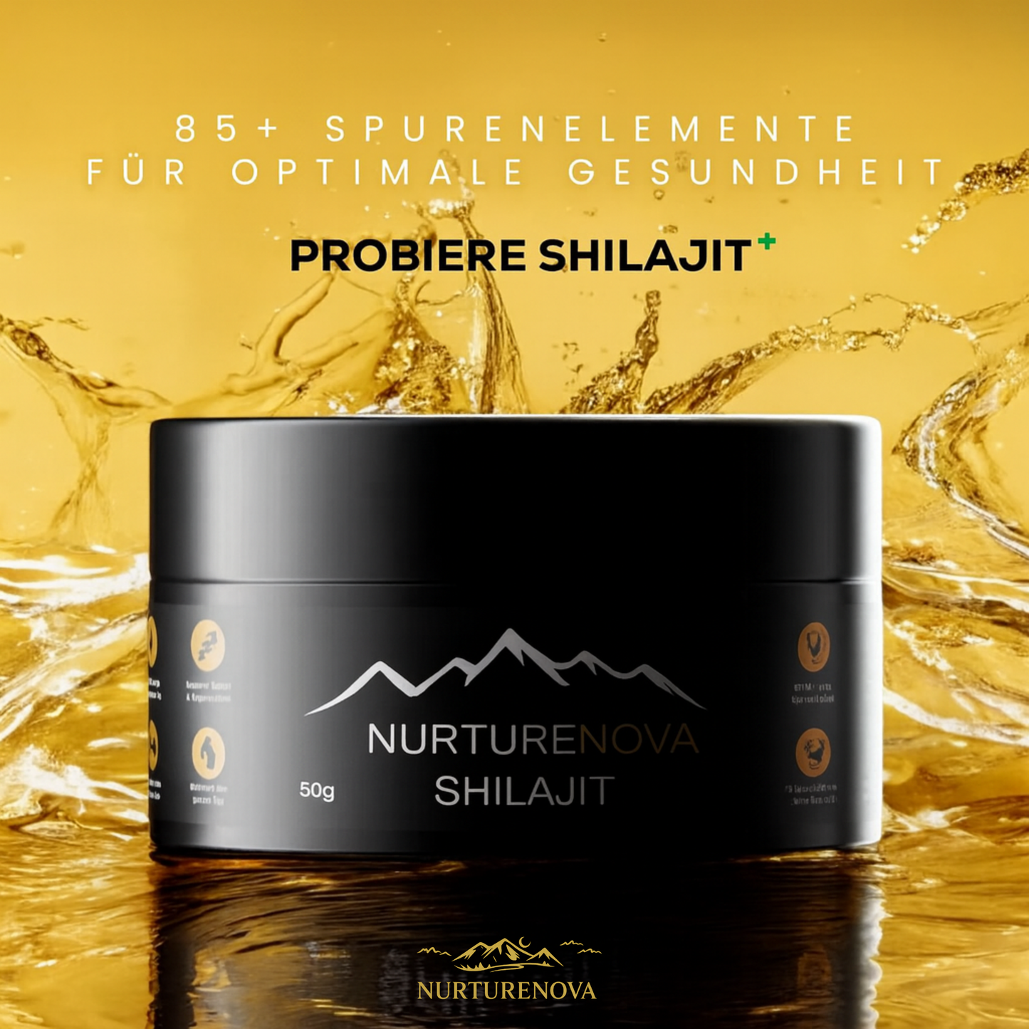 100% Shilajit-Harz