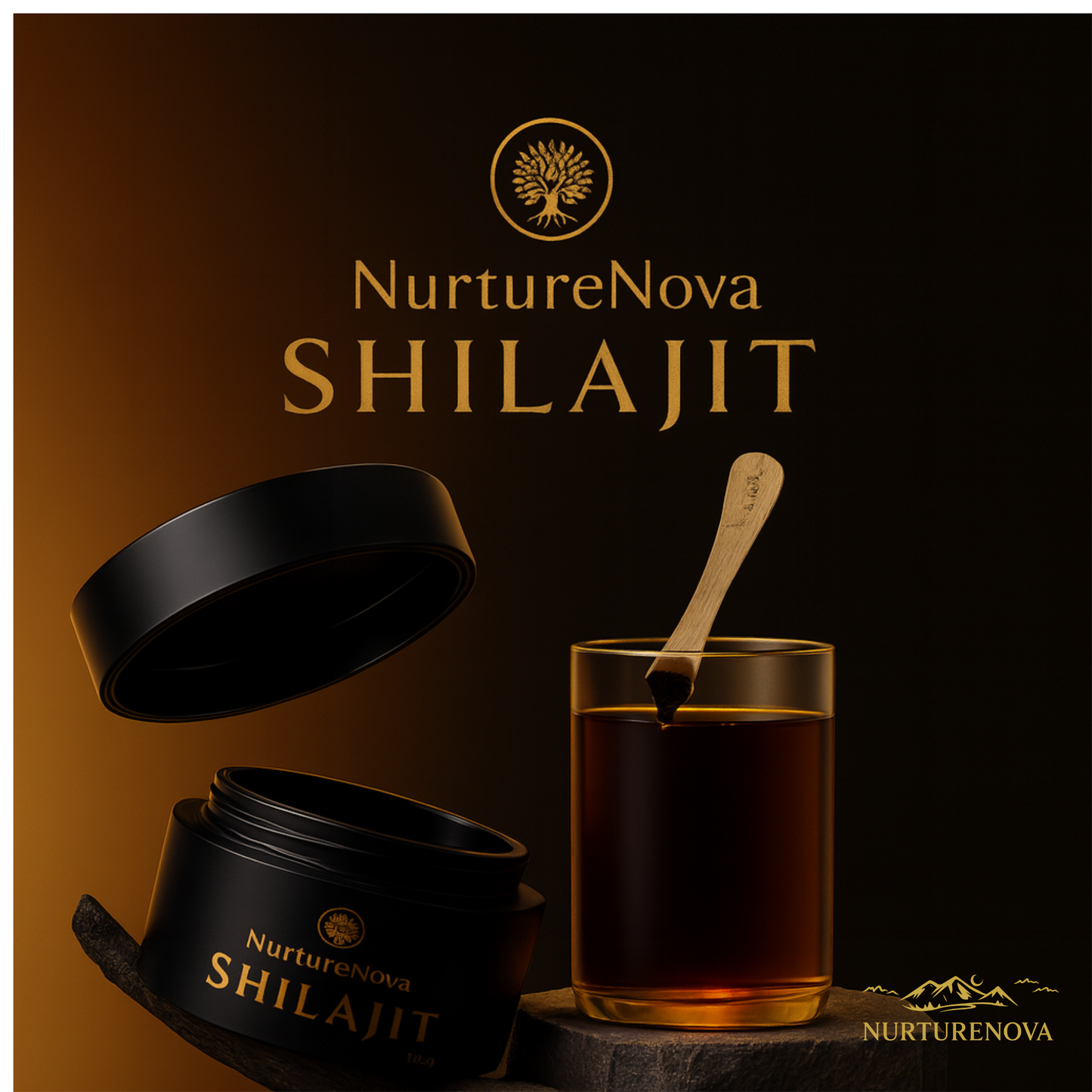 100% Shilajit-Harz